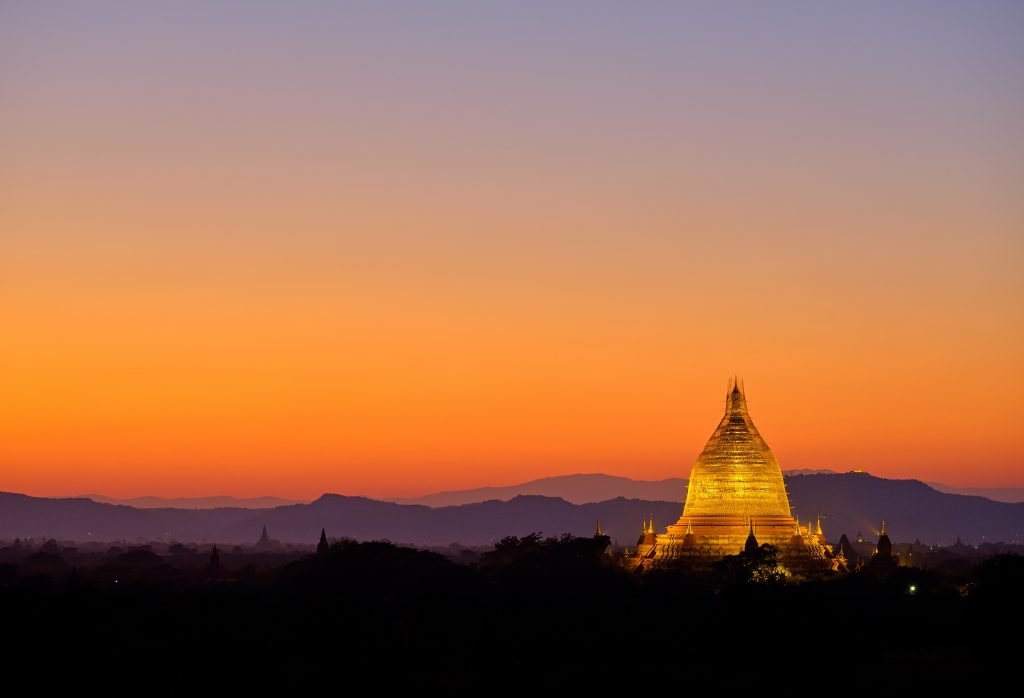 A well known image of Myanmar