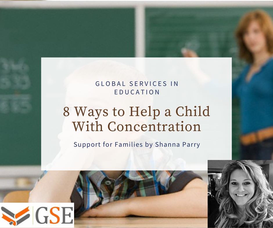 Help a child with concentration