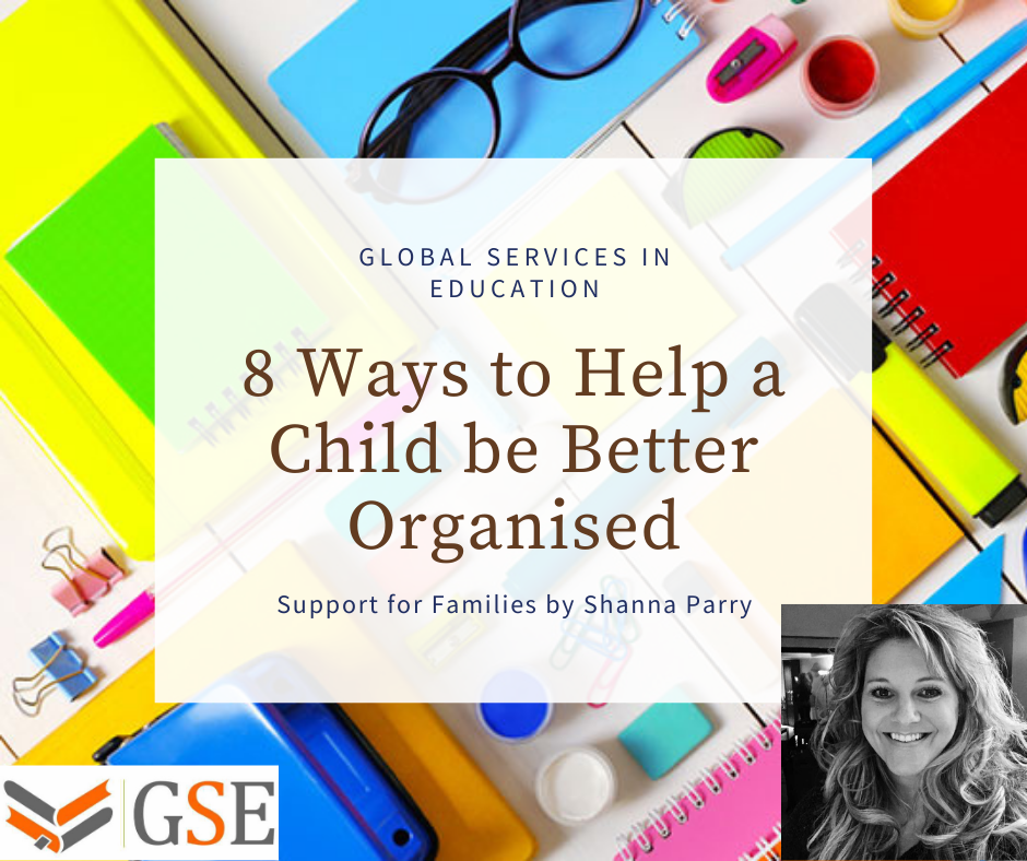help a child be better organised