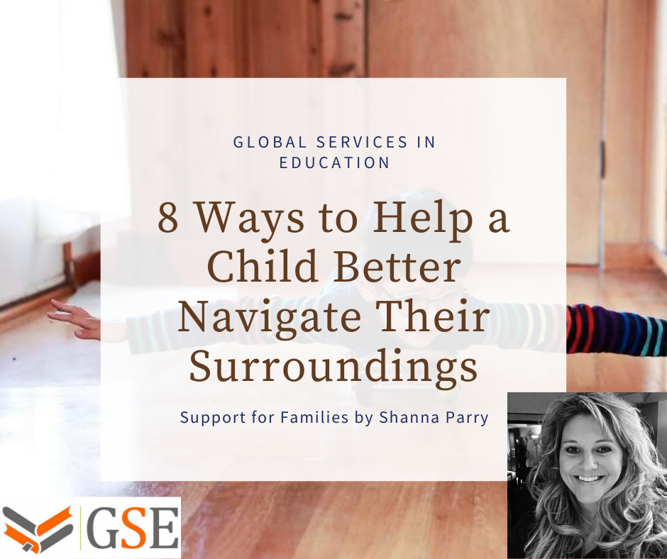 help a child with navigating their surroundings