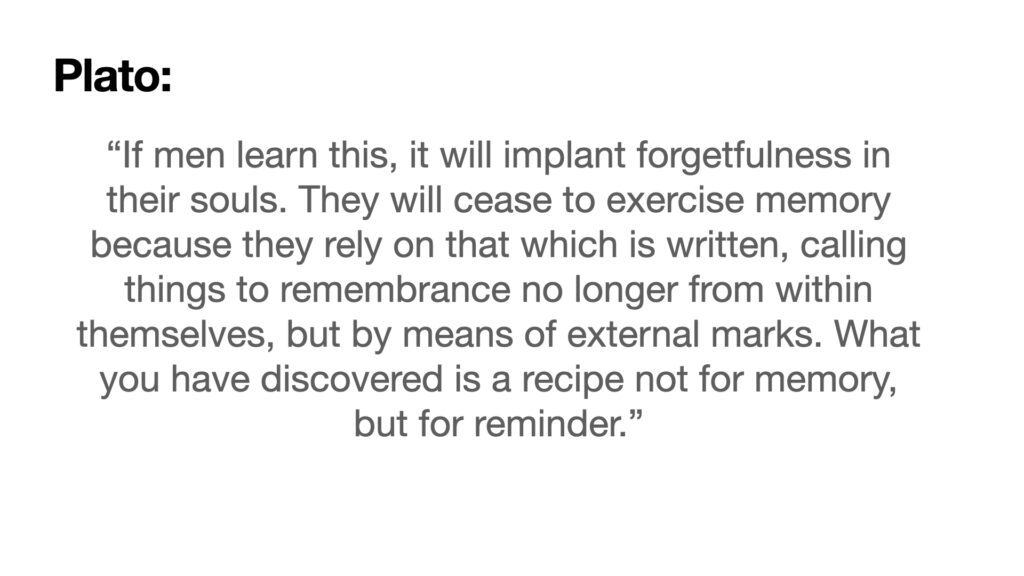 Reinventing Education - Plato