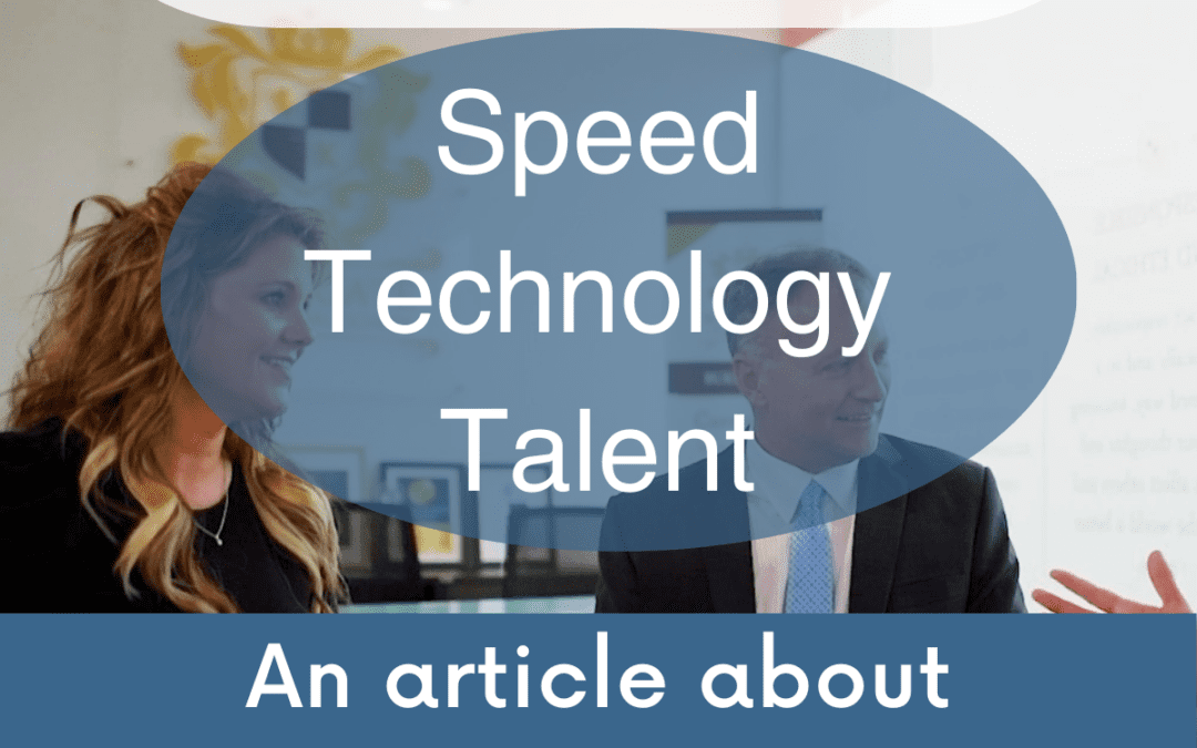Speed, Technology, Talent and Leadership for International Schools