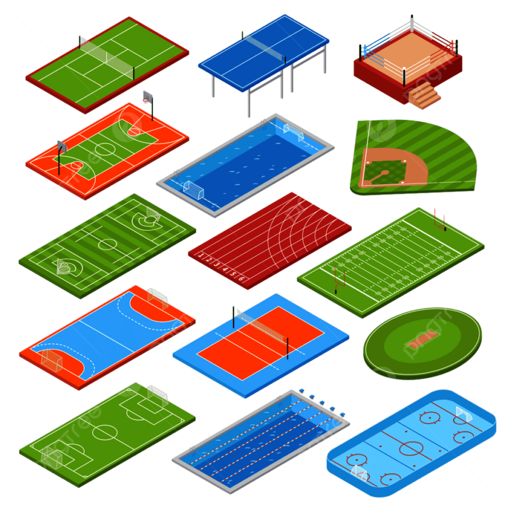 Comprehensive Guide to Official and Modified Sports Fields and Court Sizes in International Schools Court sizes