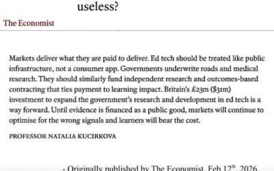 Is Education Technology Mostly Useless, or Are We Asking the Wrong Question?