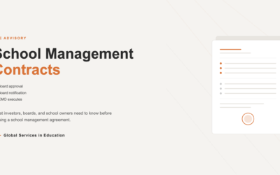 What is a School Management Contract?