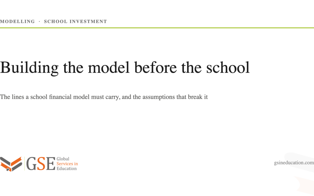 Financial Modelling: A Comprehensive Guide for Launching a New School