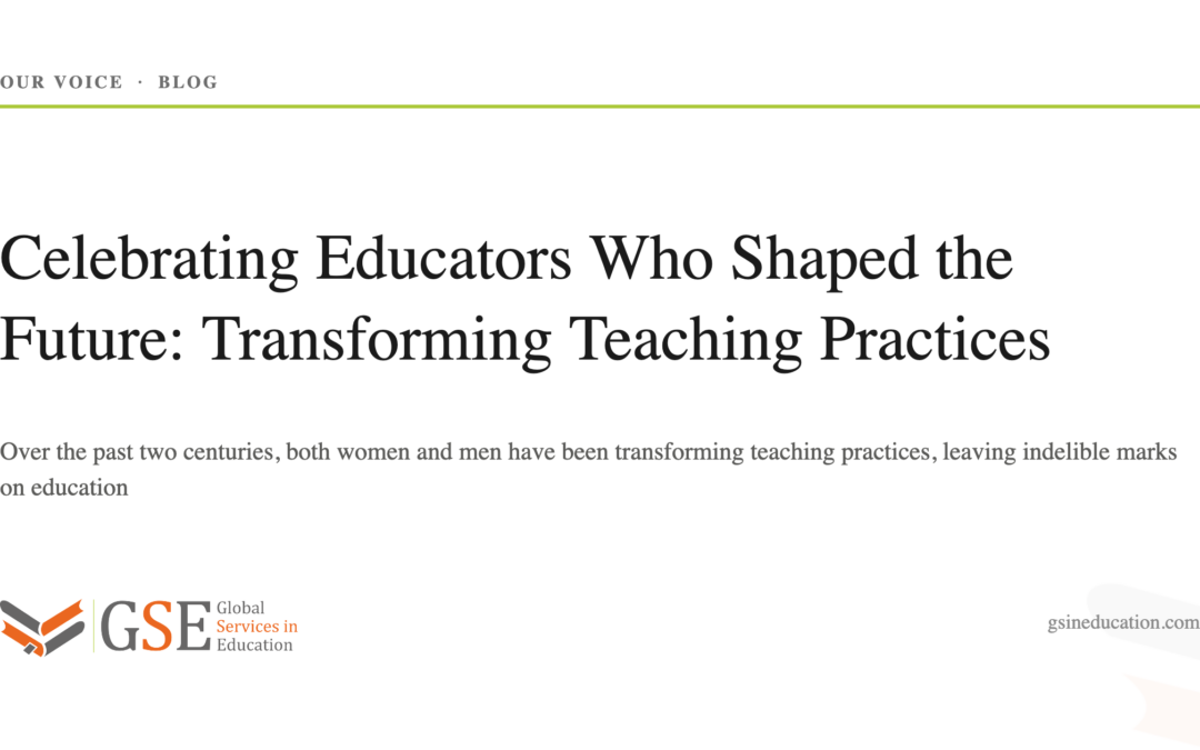 Celebrating Educators Who Shaped the Future: Transforming Teaching Practices