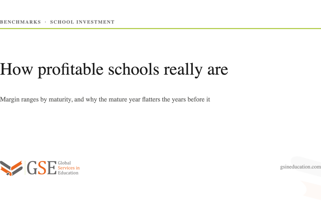 EBITDA Benchmarks: How Profitable Are International Schools Really?