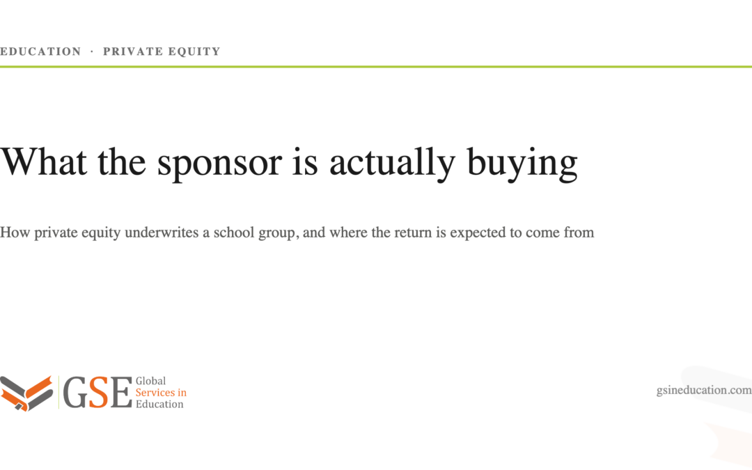 Private Equity in Education: What Investors Need to Know