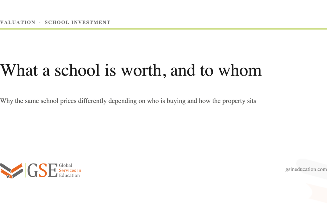 How to Value an International School