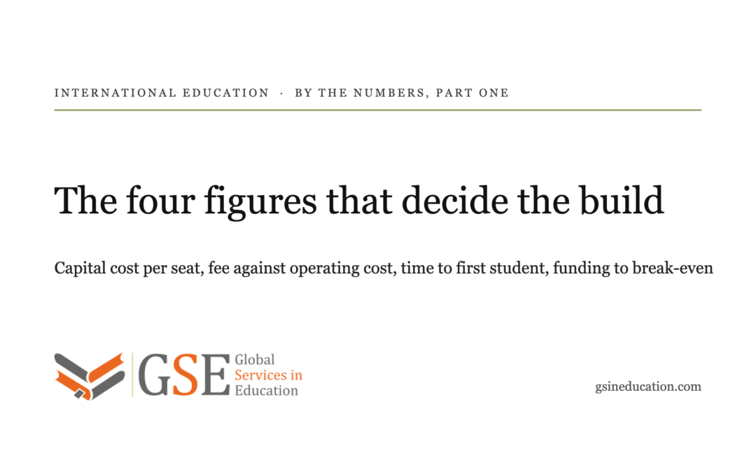 International Education by the Numbers, Part One: The Four Figures That Decide the Build